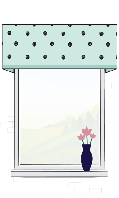 Custom board mounted valance