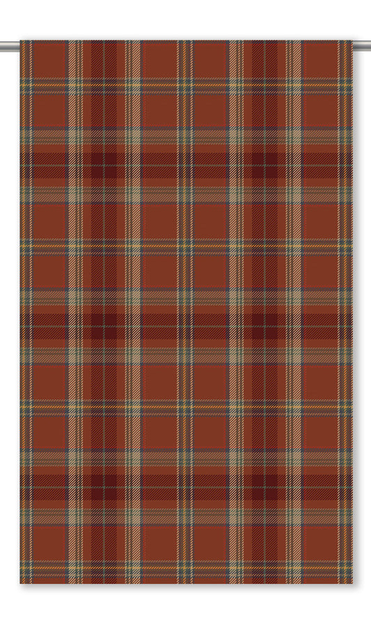 Plaid Velvet Shades (Wine Red/ Tawny Brown/ Beige)