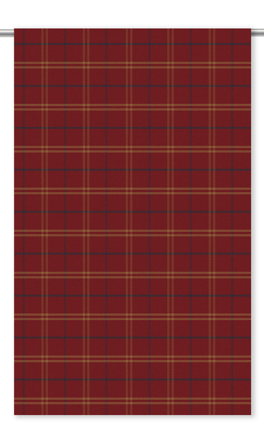 Plaid Velvet Shades (Deep Red/ Dark Blue/ Caramel)