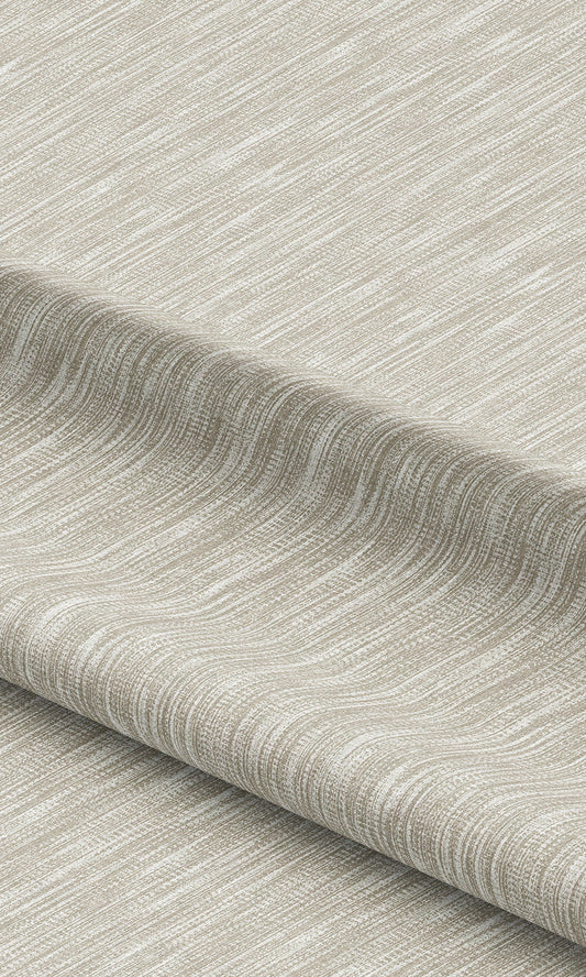Striated Texture Print Window Curtains (Greige)