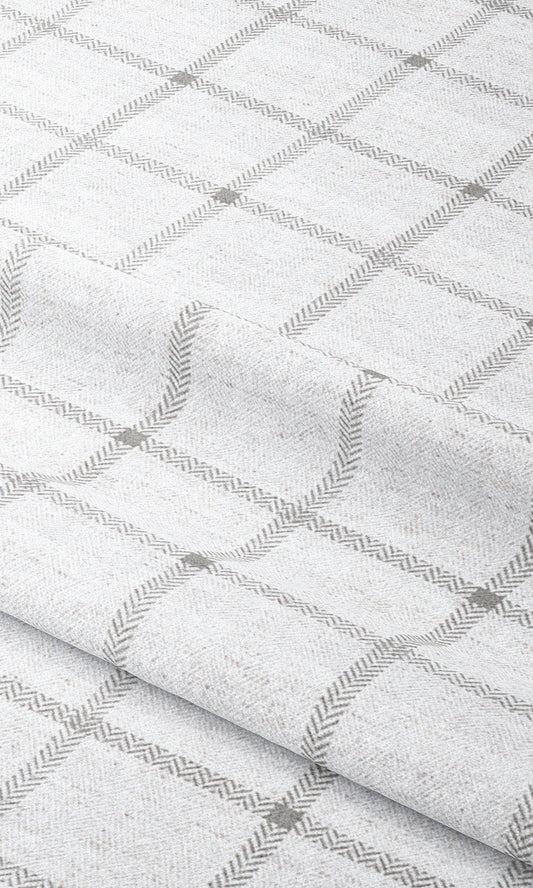 Tattersall Checkered Shades (Dove Gray/ White)