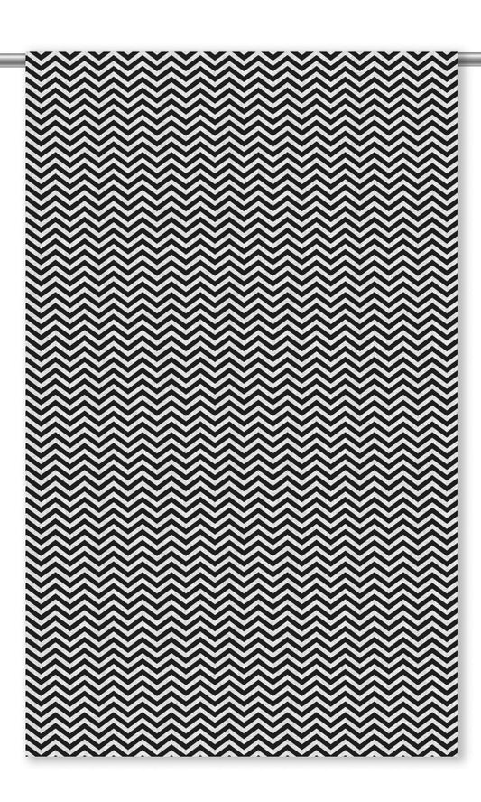 Chevron Striped Shades (Black & White)