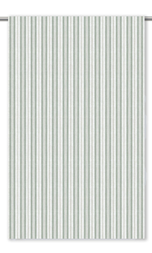 Ticking Stripes Shades (Duck Egg Blue/ White)