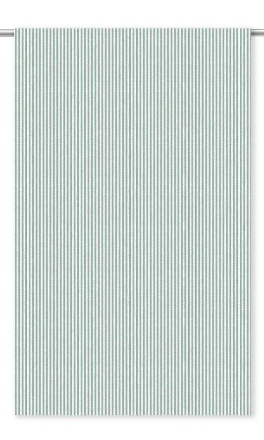 Candy Striped Fabric Blinds (Seafoam Blue/ White)