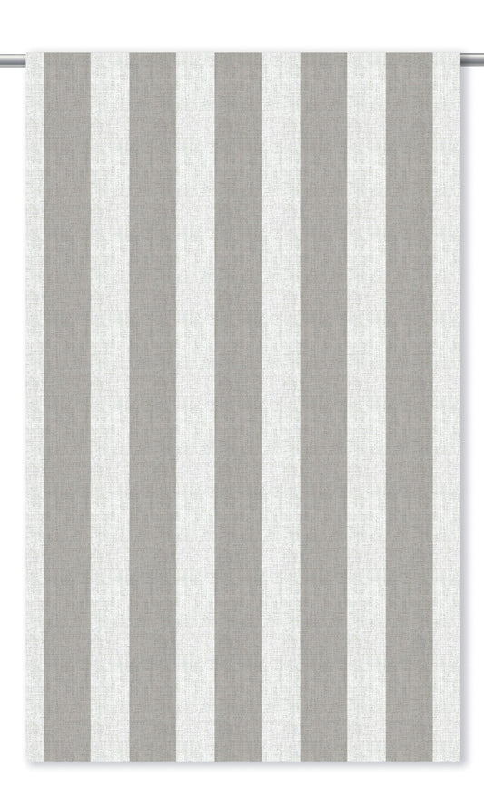 Awning Striped Shades (Gray/ White)