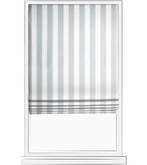 Stripes back slat shade