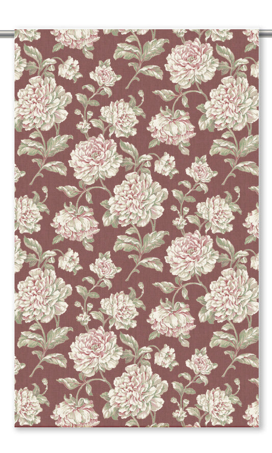 Modern Floral Shades (Burgundy/ Cream/ Sage Green)