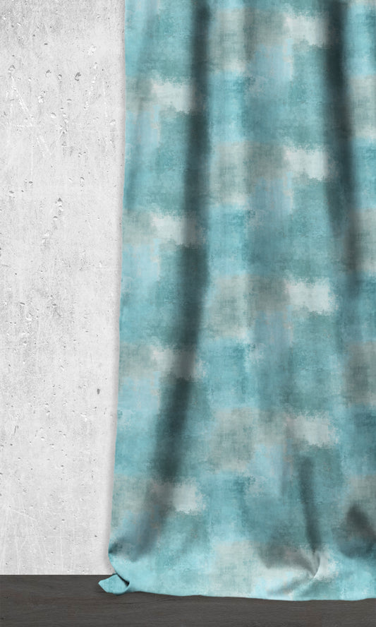 Dimout Roman Shades (Blue)
