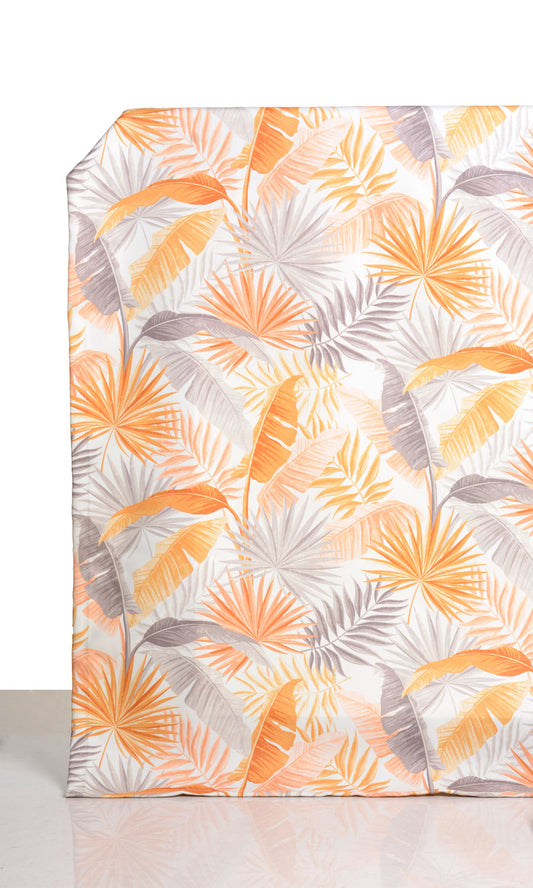 Botanical Floral Curtains (Yellow/ Orange)