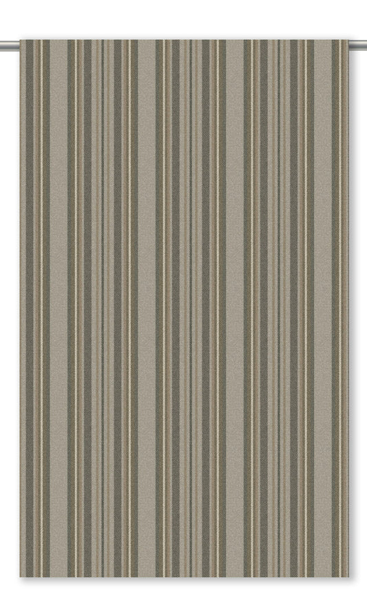 Striped Velvet Shades (Gray/ Olive Green)