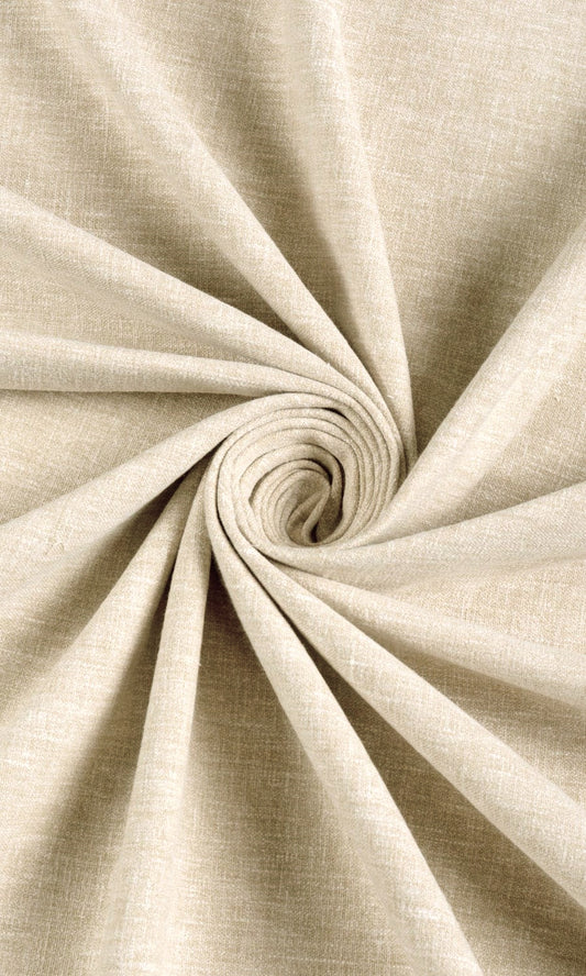 Linen Texture Curtains (Oatmeal Beige)