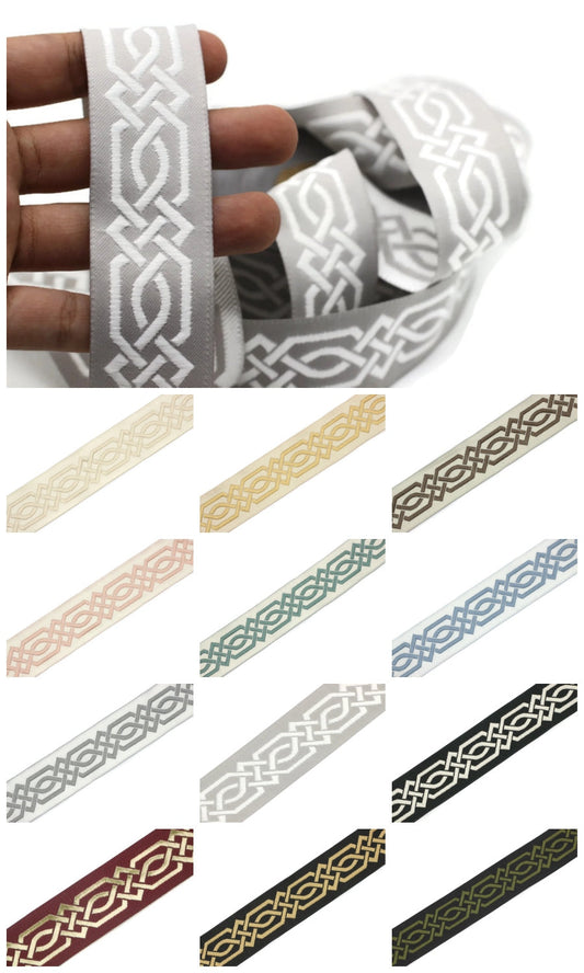 Roman shade ribbon  trim