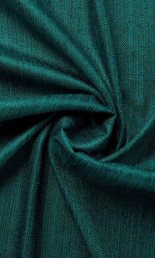 Faux Silk Roman Blinds (Teal Blue)