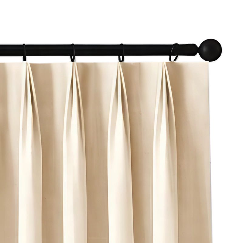 Euro triple pinch pleat for bedroom