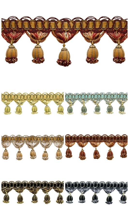 Tassels and roman shade trims
