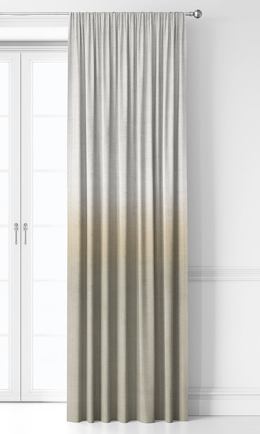 3-Tone Ombre Drapes (Yellow/ Beige)