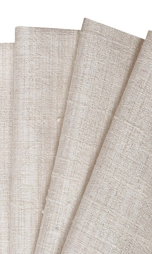 Textured Curtains (Ivory/ Pale Beige)