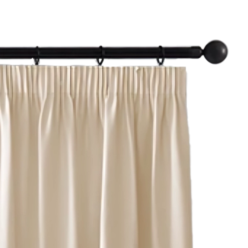 Lounge pencil pleat curtains 