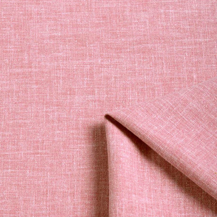 Plain pink shawl style valance