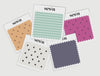 Fabric swatches illustration