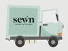 Illustration of delivery truck