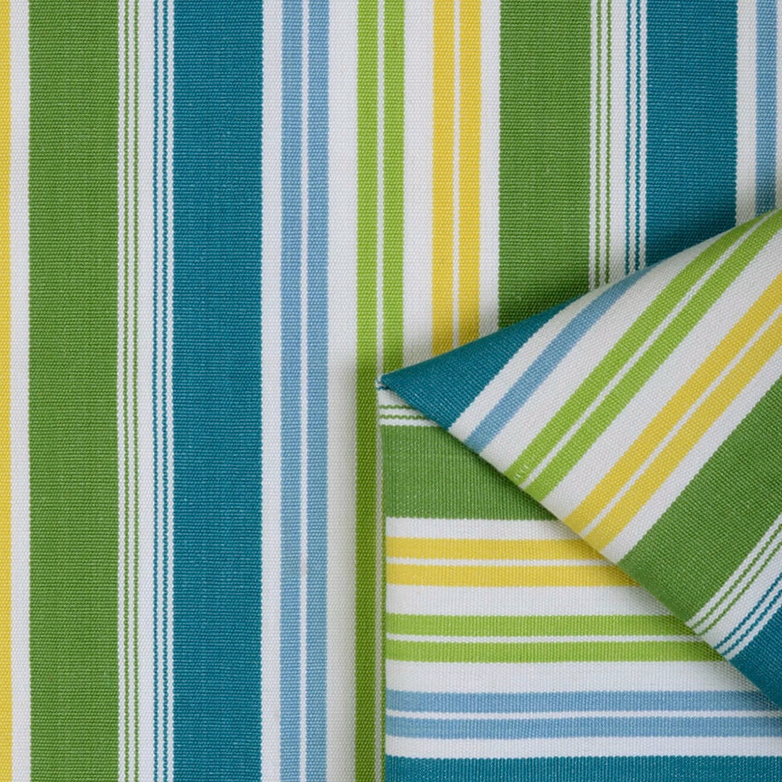Multicolor stripe pattern curtains