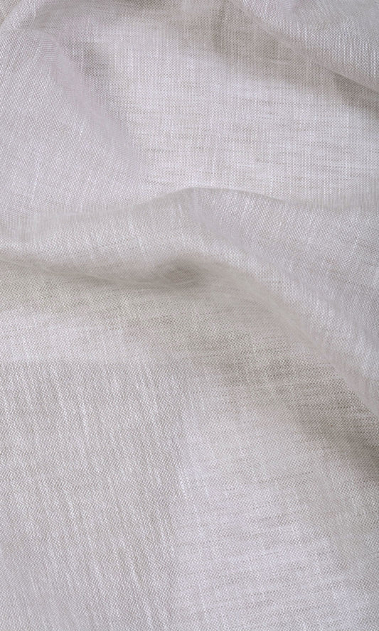Linen Sheer Drapes (Ash Gray/ Abalone Gray)